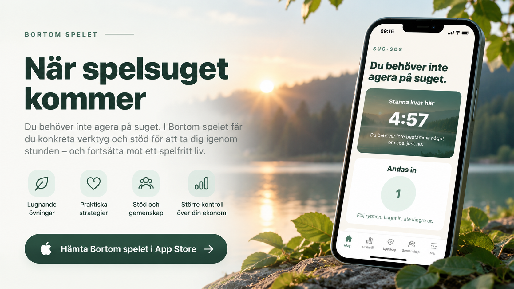 Bortom spelet – stöd när spelsuget kommer